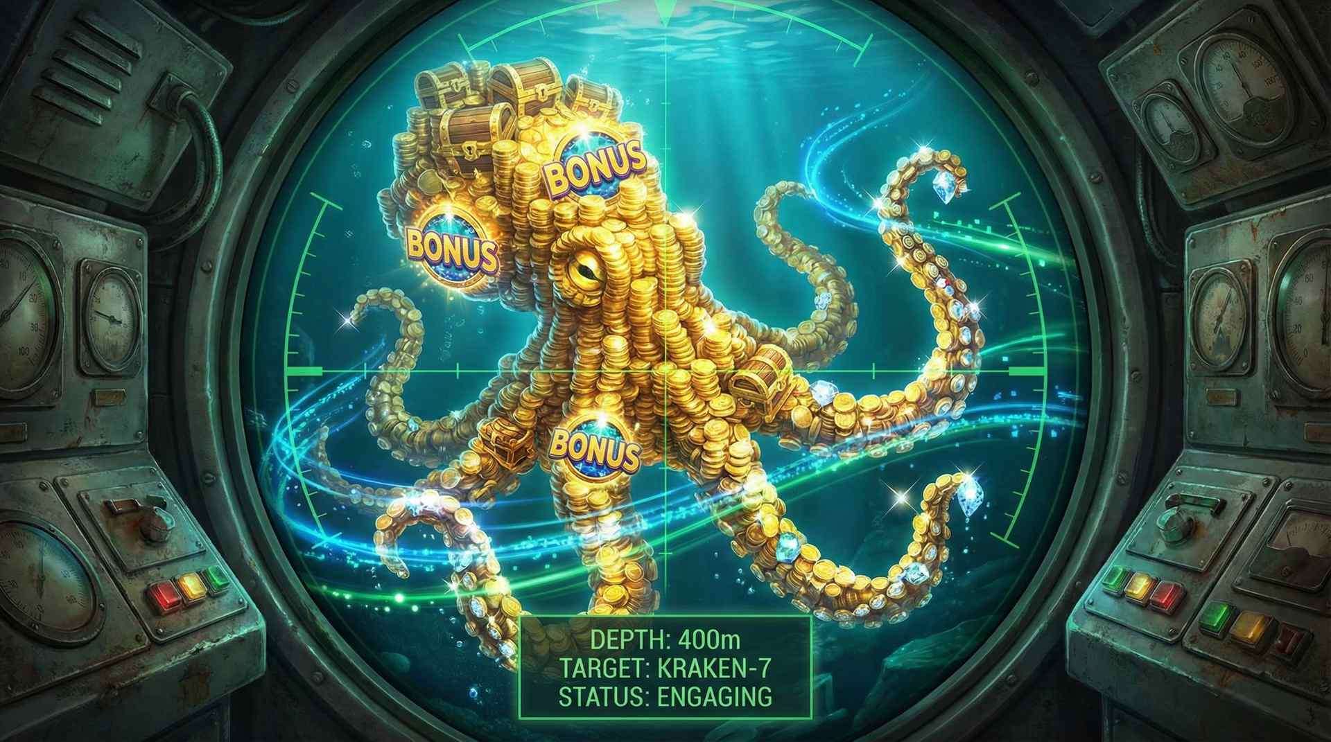 捕鱼游戏深海巨妖奖励机制解密 - PG网赌